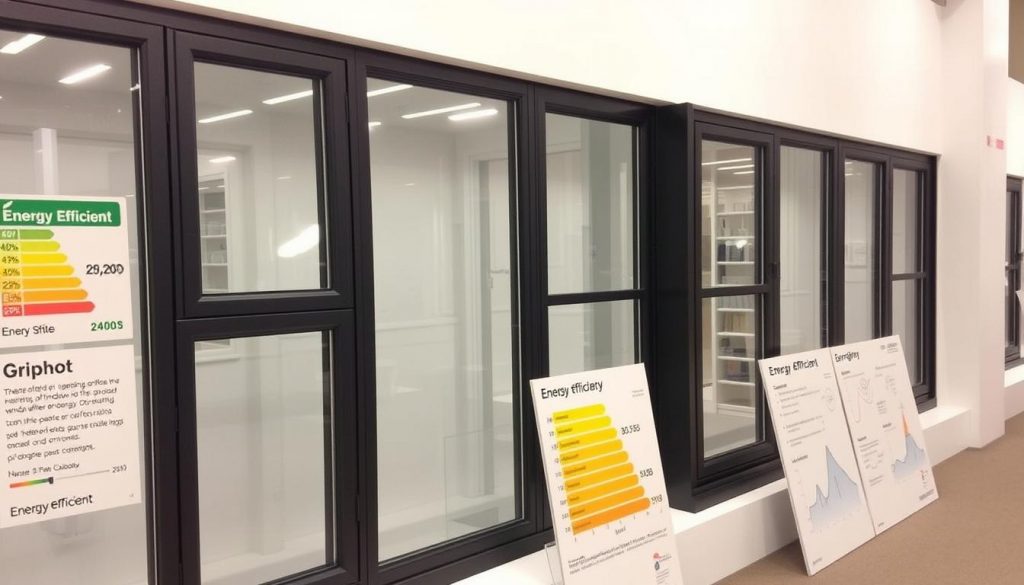 Energieeffiziente Fenster mit Dreifachverglasung Energieeffiziente Fenster mit Dreifachverglasung